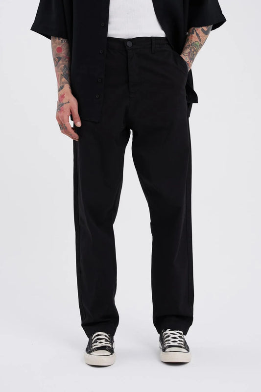 Men's Basic Black Jeans